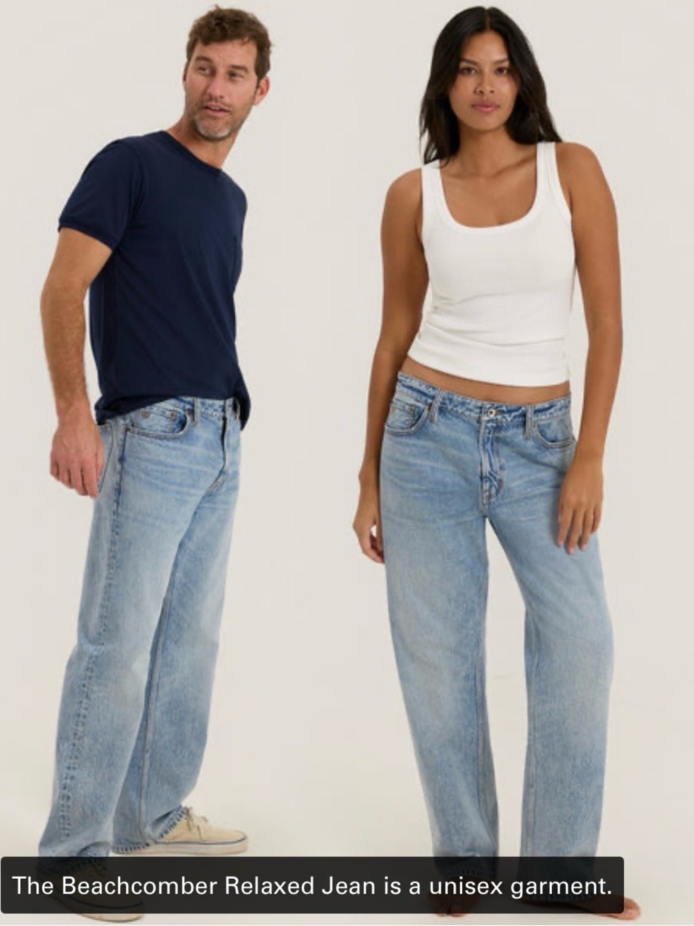 Outerknown SEA Jeans The Beachcomber Relaxed 31 x 32 NWT Organic Cotton Unisex